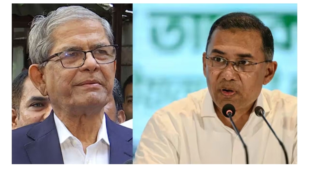 মির্জা ফখরুলের জন্য ভোট চেয়েছেন তারেক রহমান